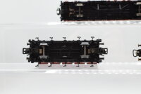 Märklin H0 Konvolut Muldenkippwagen, Seitenentladewagen, Niederbordwagen mit Container, DB