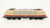 Märklin H0 3054 Elektrische Lokomotive BR 103 der DB Wechselstrom Analog (Blau-Rote OVP) (Licht Defekt)
