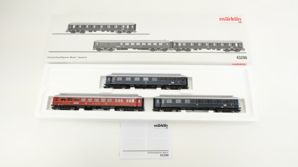 Märklin H0 43290 Fernschnellzug Wagenset "Merkur" DB