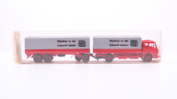 Wiking 1:87 24455 GK: 455/9a CS nicht erfasst MB 1632 Fernlastzug 2/3