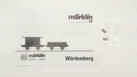 Märklin H0 46573 Württemberger Wagen-Set um 1859 der K.W.St.E.