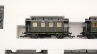 Roco H0 44014 Lokalbahnwagen-Set K.Bay.Sts.B.