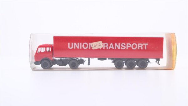 Wiking 1:87 541 GK: 541/13a CS nicht erfasst MB 1626 S Koffer-Sattelzug 2/3