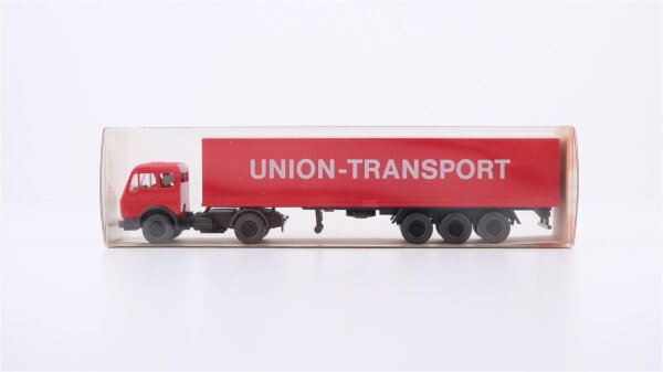 Wiking 1:87 541 GK: 541/13a CS nicht erfasst MB 1626 S Koffer-Sattelzug 2/3