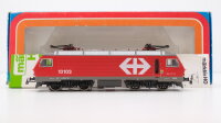 Märklin H0 3328 Elektrische Lokomotive Serie 446 der SBB Wechselstrom Analog (Blau-Rote OVP) (Licht Defekt)