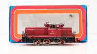 Märklin H0 3065 Diesellokomotive BR V60 / BR 260 / BR 360 der DB Wechselstrom Analog (Blau-Rote OVP) (Licht Defekt) (vermutlich verharzt)