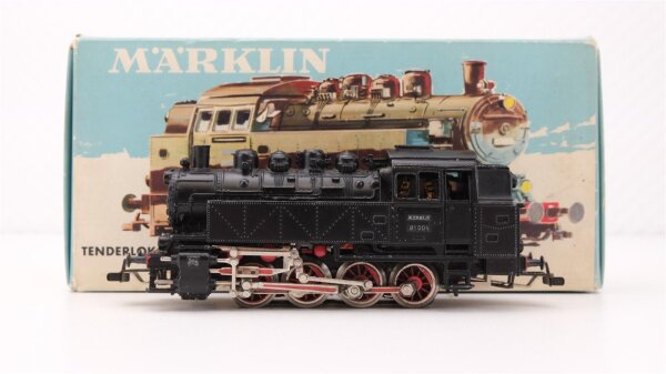 Märklin H0 3031 Tenderlokomotive BR 81 der DB Wechselstrom Analog (Hellblaue OVP)