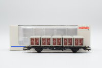 Märklin H0 4767 Behälter-Tragwagen (Containerwagen)  Lbgis 598 der DB