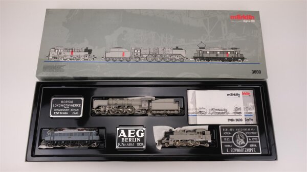 Märklin H0 3600 Zugpackung "750 Jahre Berlin" Wechselstrom Digital (vermutlich verharzt)