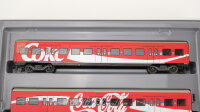 Märklin H0 4393 Wagen-Set S-Bahn "Coca Cola" der DB Wechselstrom