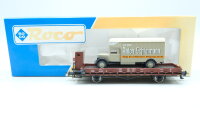 Roco H0 47722 Rungenwagen mit LKW "Anton...