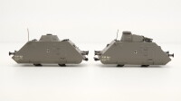 Liliput H0 L136501 Set 2 Panzerspähzug Pionier-/ Geschützwagen