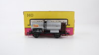 Prefo H0 293 806 Kesselwagen (Esso) mit Bremserhaus DB