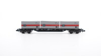 Minitrix N 13511 Container-Tragwagen DB