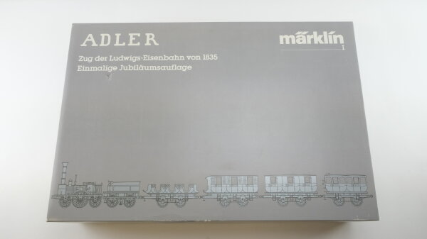 Märklin Spur 1 5750 Adler Zug-Set Jubiläumszug