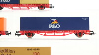 Piko/u.a. H0 Konvolut Containertragwagen/ Taschenwagen DB Cargo