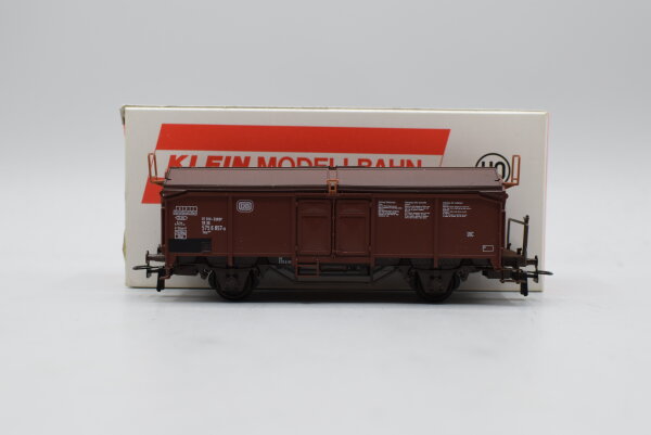 Klein Modellbahn H0 3268 Schiebedachwagen mit Bremserbühne, Typ Tms. DB