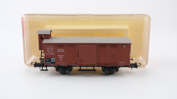 Trix H0 52 3623 00 Gedeckter Güterwagen mit Bremserhaus DR