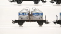 Märklin H0 Konvolut Kesselwagen/ Weinfasswagen/ Silowagen DB