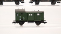 Märklin H0 Konvolut Niederbordwagen/ Güterzugbegleitwagen DB