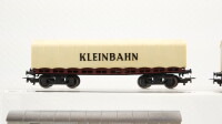 Kleinbahn H0 Konvolut ged. Güterwagen/ Kesselwagen/...