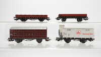 Liliput/Märklin/u.a. H0 Konvolut Niederbordwagen/...