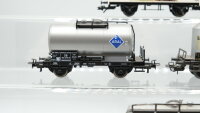 Märklin H0 Konvolut Kesselwagen/ Silowagen/ ged. Güterwagen DB/SJ (EVP)