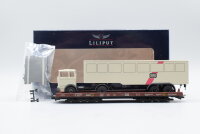 Liliput H0 L220011 Low level transport wagons with load