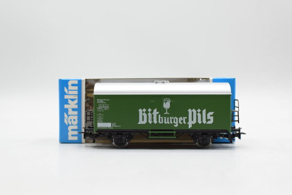 Märklin H0 4421 Bierwagen BITBURGER (Kühlwagen)  Ichqrs 377 der DB