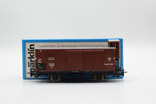 Märklin H0 4695 Gedeckter Güterwagen mit Bremserhaus  G 10 der DRG