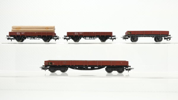 Märklin H0 Konvolut Niederbordwagen DB