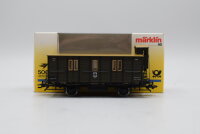 Märklin H0 4500 Bahnpostwagen mit Bremserhaus  Post...