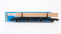 Märklin H0 4665 Drehschemelwagen (Langholzwagen)  H