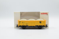 Märklin H0 00754-01 Offener Güterwagen (gelb)...