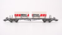 Märklin H0 4668 Flachwagen mit Containern (Möbel Pfister) RS 53 der SBB