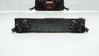 Mehano/Märklin H0 Konvolut amerikanische Selbstentladewagen/ Flachwagen/ ged. Güterwagen UP/CR/ATSF