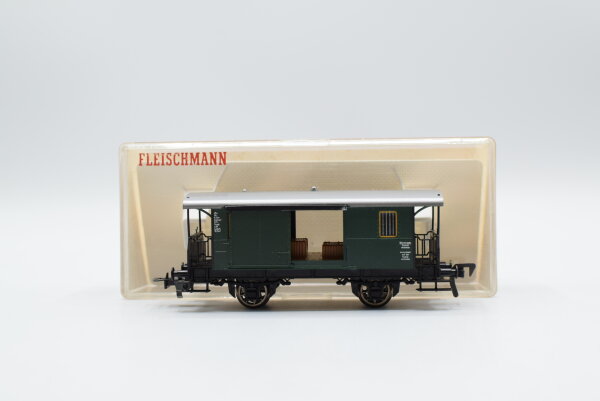 Fleischmann H0 5055 Gepäckwagen 09 134 Nürnberg DRG