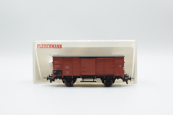 Fleischmann H0 5360 Gedeckter Güterwagen München 64 267 DRG