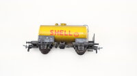 M+D H0 019 4x 2achsige Kesselwagen "Shell" DB