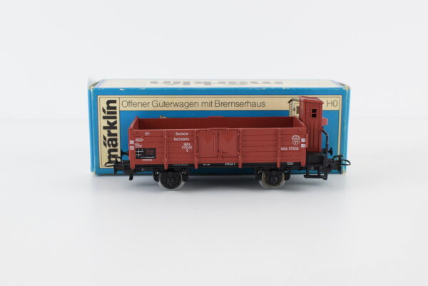 Märklin H0 4696 Offener Güterwagen mit Bremserhaus  O 10 der DRG