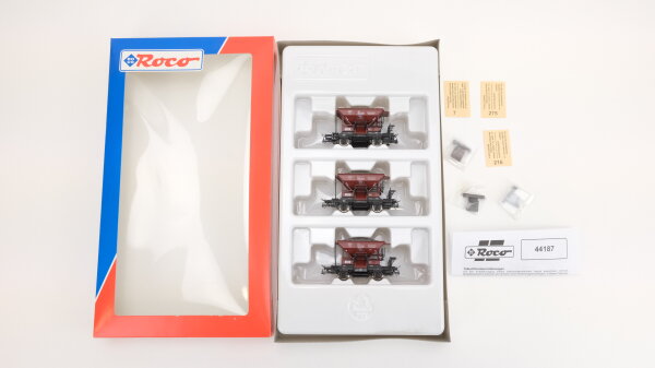 Roco H0 44187 Schotterwagen-Set DB