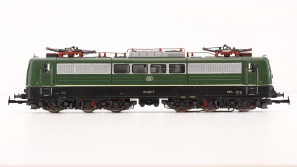 Märklin H0 3058 Elektrische Lokomotive BR 151 der DB Wechselstrom Analog (Blau-Rote OVP)