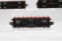 Märklin H0 Konvolut Hochbordwagen/ Rungenwagen/ Autotransportwagen DB