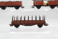 Märklin H0 Konvolut Hochbordwagen/ Rungenwagen/ Autotransportwagen DB