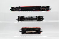 Märklin/Roco H0 Konvolut Autotransportwagen/ Kesselwagen/ ged. Güterwagen DB/DB AutoZug