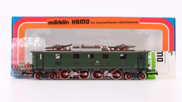 Märklin H0 8366 Elektrische Lokomotive BR 152 der DB Gleichstrom Analog (Blau-Rote OVP)