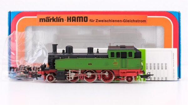 Märklin H0 8312 Tenderlokomotive Reihe T 5 der K.W.St.E. Gleichstrom Analog (Blau-Rote OVP) (vermutlich verharzt)