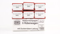 M+D H0 1994 6 Rübenwagen (Rüben-Kampagne) DB