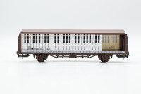 Lima H0 303539K gedeckter Güterwagen Klavier DR