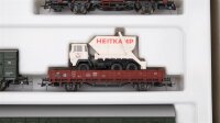 Roco H0 44023 Bauzug-Set "Heitkamp" 4tlg. DB